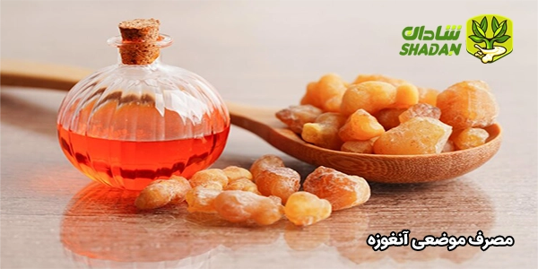 مصرف موضعی آنغوزه